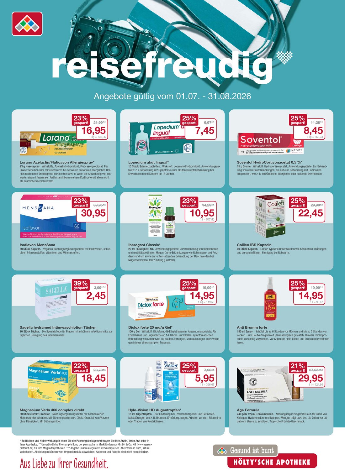 Angebotsflyer Juli/August Angebotsflyer Juli/August